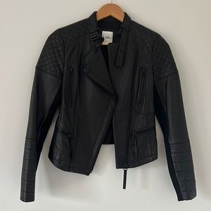 Genuine Lambskin Leather Motor Jacket